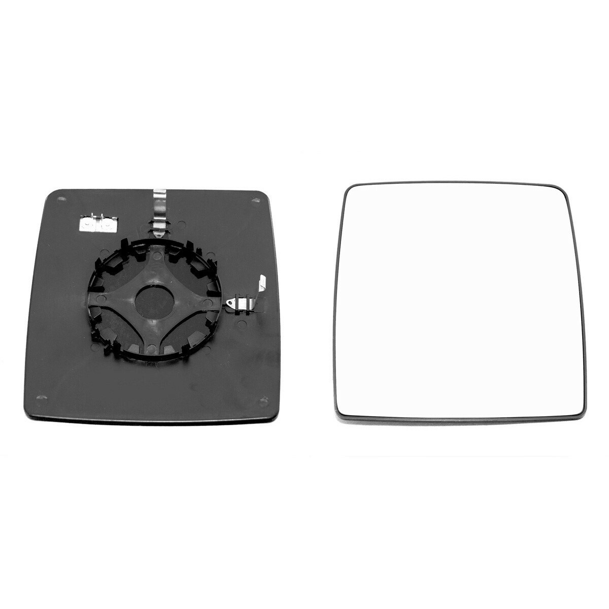VAUXHALL COMBO 2001->2011 MIRROR GLASS, HEATED WITH BASE PLATE, RIGHT SIDE