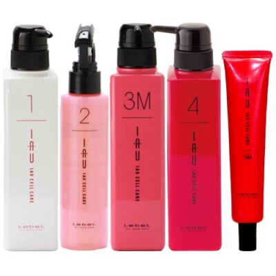 Lebel IAU Cell Care 1 2 3S 4 5S Professional Edit C, P, E, N Set Hair - Foto 9