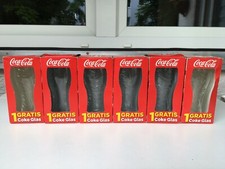 Coca Cola Glas Mc Donalds Weis /2013 6 St&uuml;ck