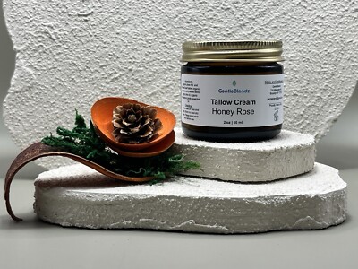 Tallow Cream Made With All Organic Ingredients - Choose Your Scent 6oz