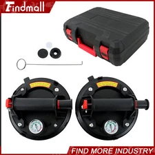 Findmall Heavy-Duty Multipurpose Vacuum Glass Suction Cup Pressure Gauge 440lbs