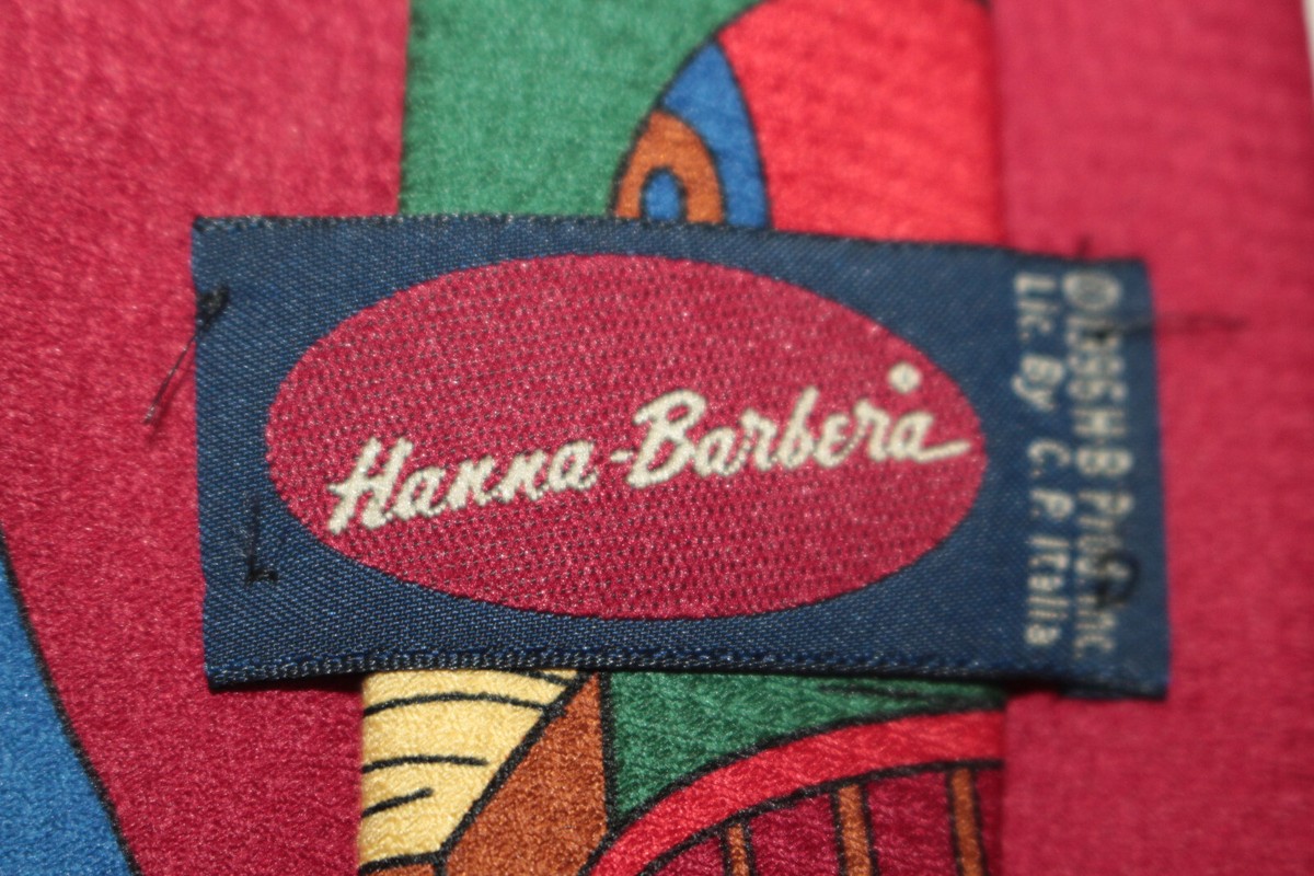 HANNA BARBERA YOGI BEAR tie Made in Italy F63473 | eBay
