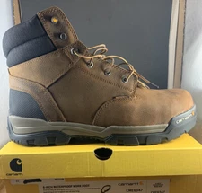 Carhartt Men's 6-inch Ground Force Composite Toe Waterproof Work Boots Brown 13M