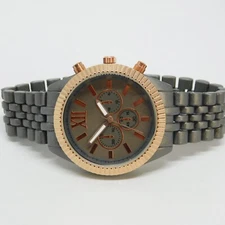 ACCUTIME WATCH CORP. WM045195 Quartz Unisex Watch Sz. 6 3/4" New Battery