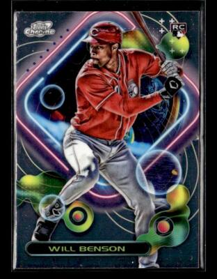 2023 Topps Cosmic Chrome #200 Will Benson Rookie Cincinnati Reds