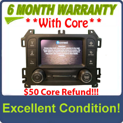 2022 - 2020 Jeep Gladiator OEM Radio Uconnect 5'' Display Receiver VP2_5 JT NA