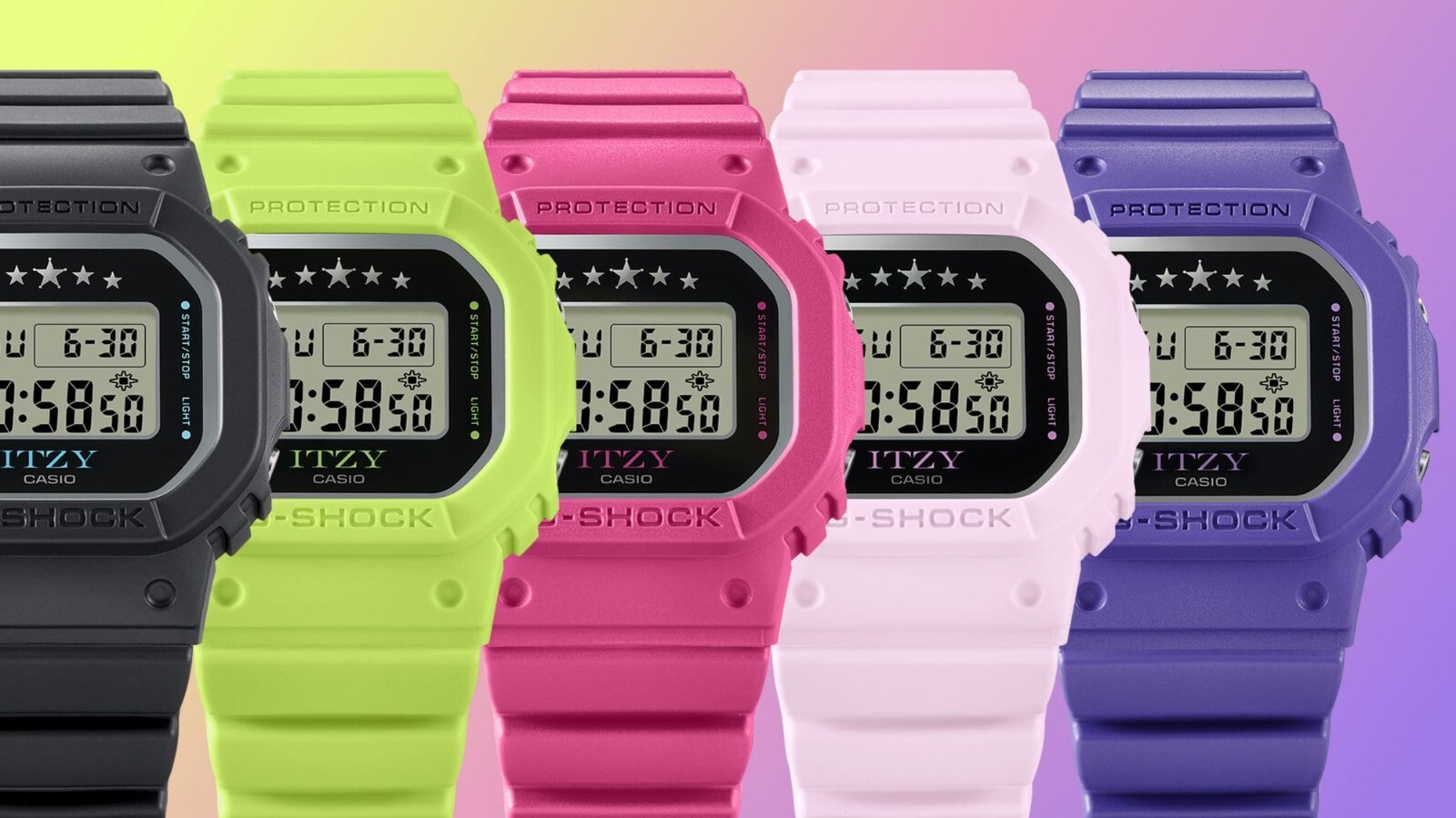 CASIO G-SHOCK Women's Watch GMD-S5610IT-6JR ITZY collaboration model Pink