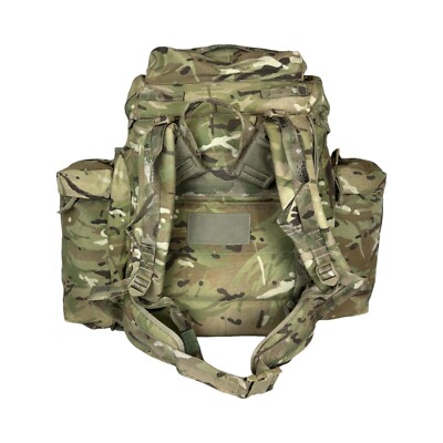 British Army MTP PLCE Short Back Bergen Rucksack with Side Pouches