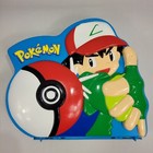 Pokemon 10" Vintage 1999 Carry Case Rubber Stamp Rose Art Ash Nintendo Pokeball