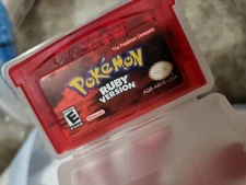 Nintendo Game Boy Advance POKEMON Ruby Version AGB 002 AXVE