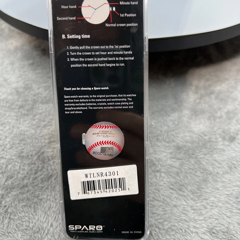 Detroit Tigers Watch Lunar Style Black Band Sparo Sports MLB Official Merch - Image 3 of 4