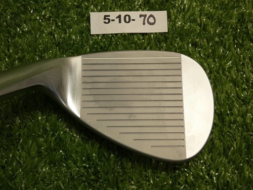 Ping Tour-W Brushed Silver 56* 14* Sand Wedge AWT Stiff Steel Black Dot New - Picture 3 of 5