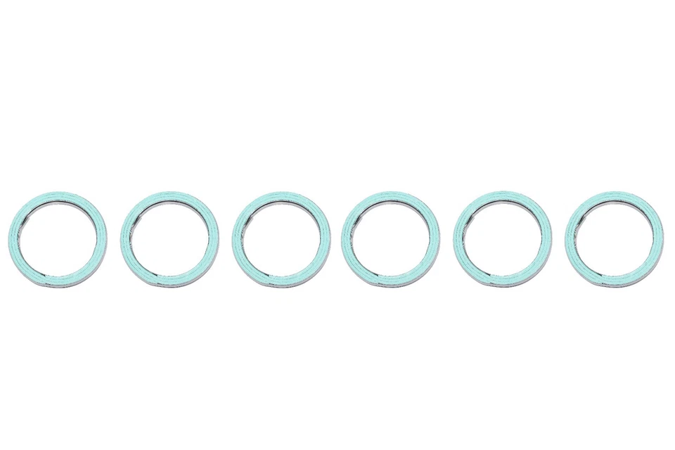 Juego de 6 sellos de junta de cabezal silenciador tubo de escape Honda nuevo K&L 0133-015X6 Foto 3 de 4