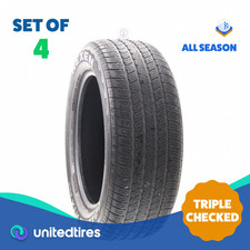 Set Of 4 Used 27555r20 Nexen Roadian Htx Rh5 113t - 7-8.532 Set Of 4 Used 27555r20 Nexen Roadian Htx Rh5 113t - 7-8.532