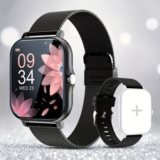 Smartwatch, Phone Answering/Calling, Multi-Sport Mode, Message Reminder View, Su