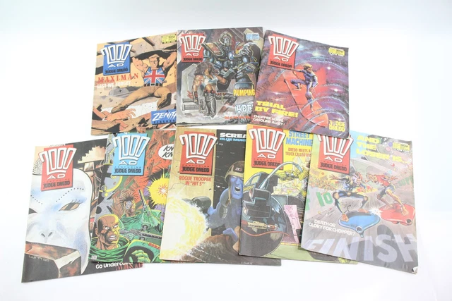 2000 AD Feat. Judge Dredd Comic Books 1988