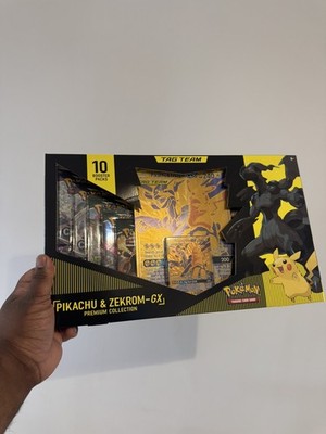 Pokemon Tcg Pikachu & Zekrom GX Premium Collection Neu & Sealed