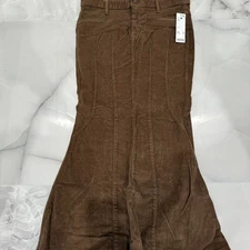 BDG Kendall Fluted Cord Maxi Skirt Urban Outfitters Size Small new with Tags  