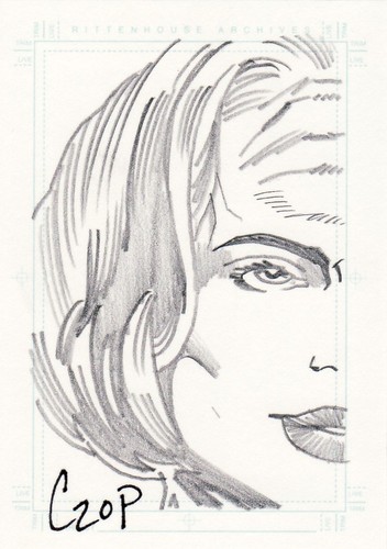 Women of Star Trek Voyager Autograph, Costume, Chase Set, Sketch Card Selection - Picture 32 of 39