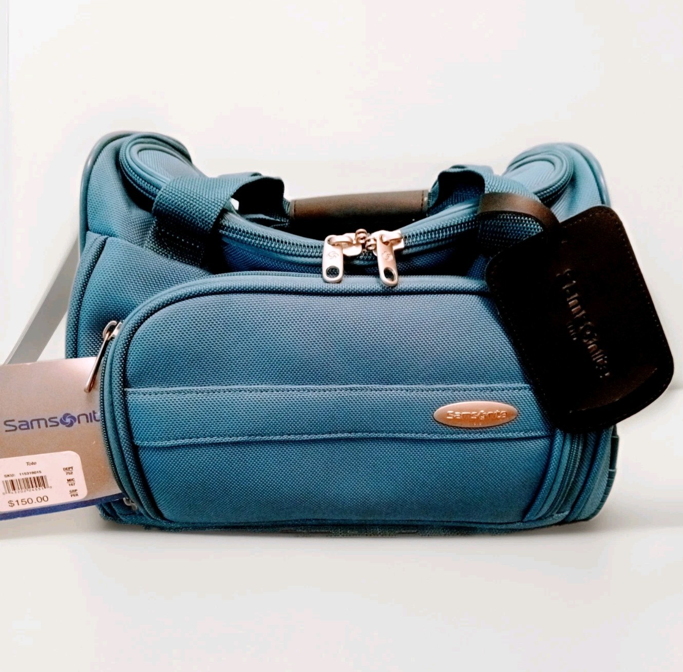 💎Rare💎 Samsonite Vintage 2007 Structured Weekender Train Case Travel Tote Bag