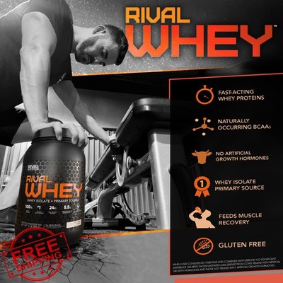 RIVAL NUTRITION Clean Gainer Protein 5LB Cookies Cream Mass Weight