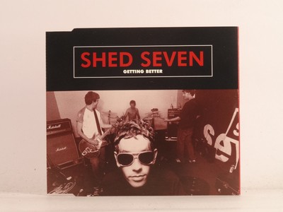 SHED SEVEN GETTING BETTER (K54) 3 Track CD Single auch Picture Sleeve POLYDOR