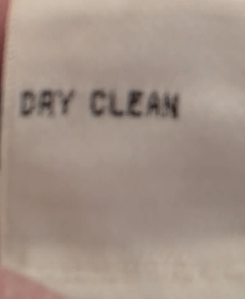 Pantalones capri Talbots para mujer talla 10P 10 pequeños botones cremallera seda azul plata Foto 4 de 4