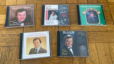 Lot of 5 Frank Patterson CDs / Last Rose of Summer / Golden Voice / Irish Molly