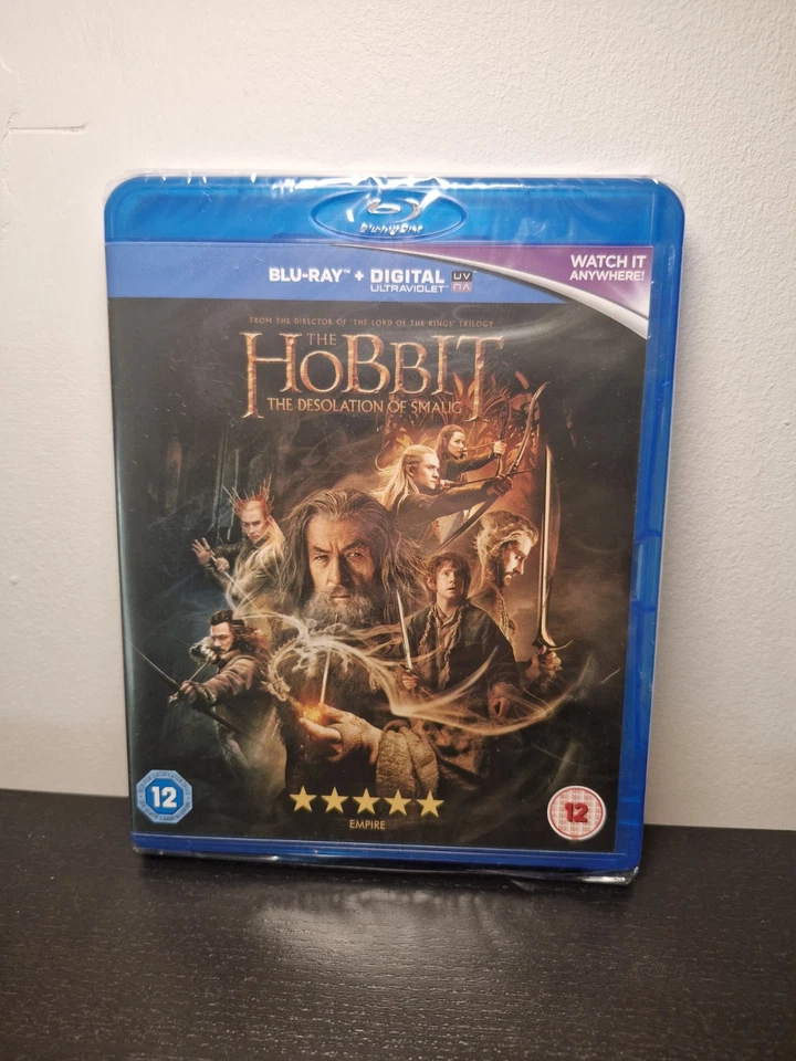 The Hobbit: The Desolation of Smaug LOTR Blu-ray Factory Sealed Brand NEW - Image 2 of 4