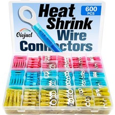 Heat Shrink Wire Connectors Electrical Kit 600 Pcs