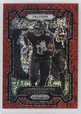 2023 Panini Prizm Red Sparkle Prizm Lorenzo Carter #16 12l9