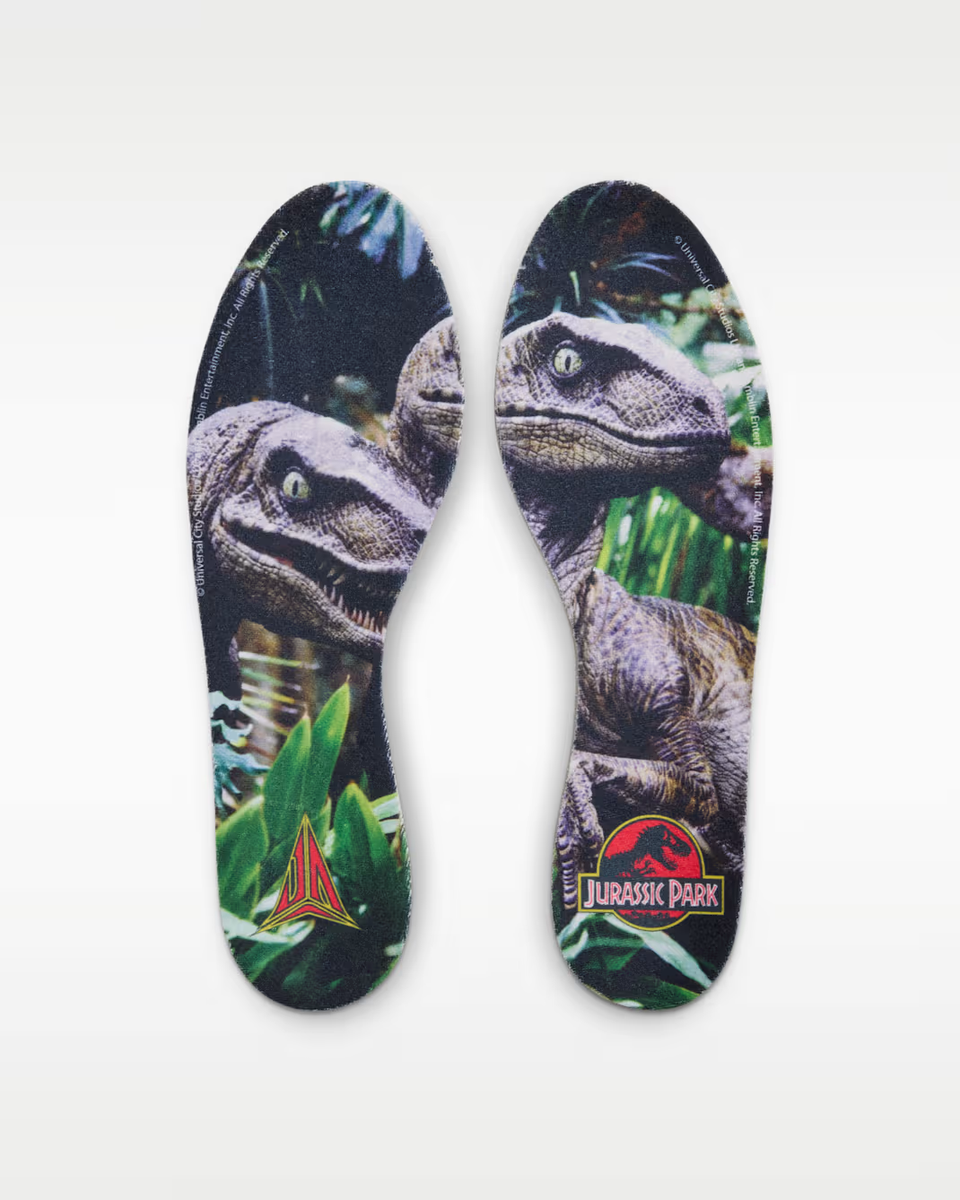 Jurassic Park x Nike Ja 3 Raptor IU7239-001 Anthracite Yellow