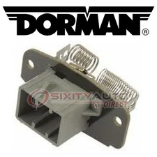 Dorman HVAC Blower Motor Resistor for 1975-1989 Ford E-250 Econoline Club fl