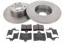Bremsensatz Scheibenbremse MAPCO 47166 für CITROËN C5 1 Break 2 HDi RC8HZB 16V