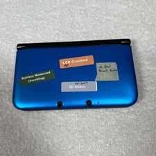 Nintendo 3DS LL Blue Console Japan Import US Seller Broken For Parts Repair