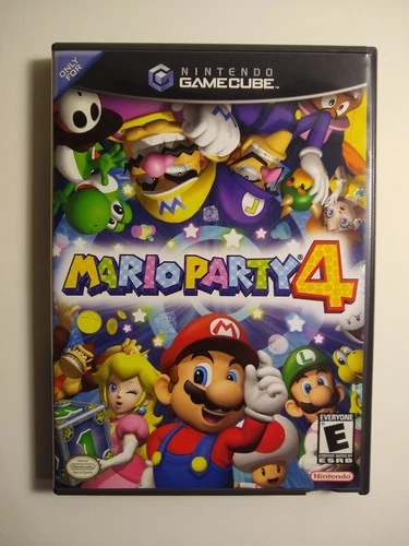 Mario Party 4 (Nintendo GameCube GC, 2002) Complete