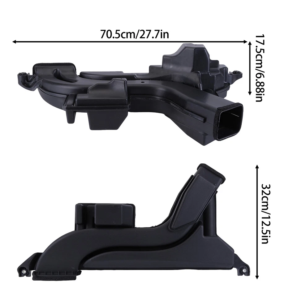 Conjunto de cámara resonador de admisión de aire negro para Nissan Altima 2013-2018 16554-3TA0B Foto 3 de 4