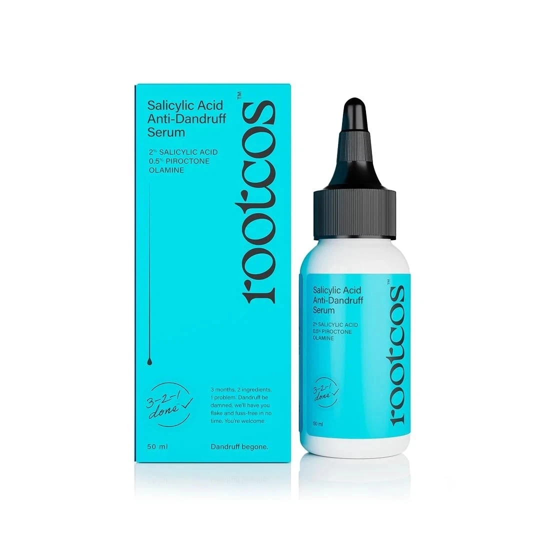 Rootcos Salicylic Acid Anti Dandruff Serum All Hair Types 50ml