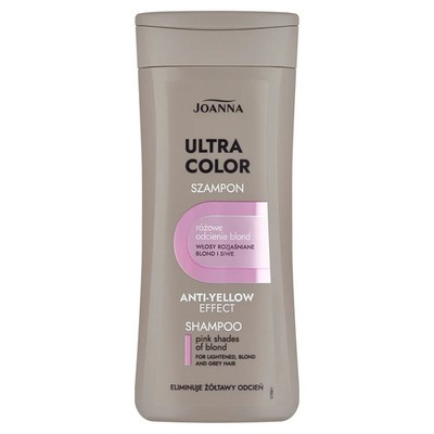 Joanna Ultra Color System   Pink Beige Blonde & Silver Shampoo 200 ml