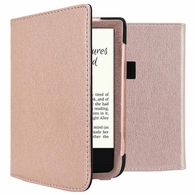 imoshion Vegan Leather Klapphülle Pocketbook Touch Lux 5 / HD 3 / Basic Lux 4 / 