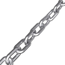 Cadena de eslabones de acero inoxidable 304 de alta resistencia para remolque, remolque, columpio, antirrobo