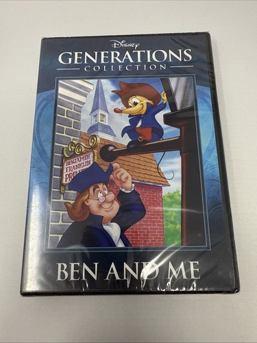 Ben And Me DVD-R, 2012 Walt Disney Generations Collection NEW Sealed RARE HTF