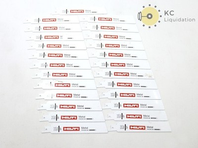 25x Lot Hilti 6: 15 SP 18 TPI Premium Metal Saw Blades