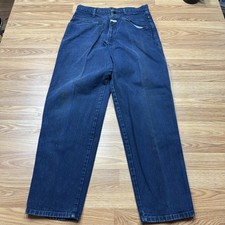 Vintage Marithe Francois Girbaud Jeans Mens 33 Blue Denim Carpenter Baggy 90s