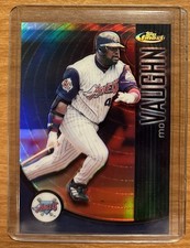 2001 Topps Finest Mo Vaughn #108 Refractor /499 Angels Red Sox