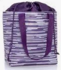 Thirty-One Quick Cinch Thermal Geo Stripe Retired New 