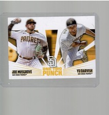 JOE MUSGROVE YU DARVISH ONE TWO PUNCH 2023 TOPPS BASEBALL