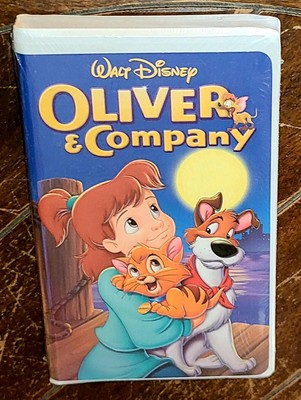 Oliver & Company (VHS, 2002, Disney) Joey Lawrence/Billy Joel