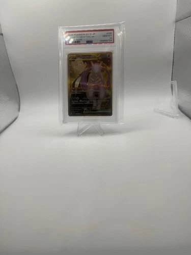 2025 pokemon  Team Rocket's Mewtwo ex UR 130/098 Japanese Gold Ultra Rare PSA 10
