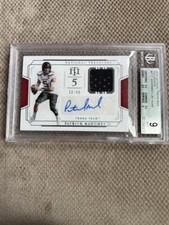 2019 national treasures football collegiate Patrick Mahomes JSY Auto /33/49